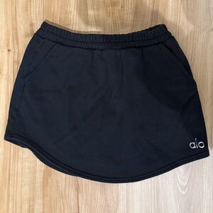 ALO Yoga Black Mini Skirt